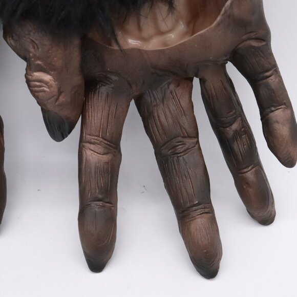 Grips of Fear Hands - Latex Rubber Gorilla costume hands New w/ tags Morris - Picture 6 of 11